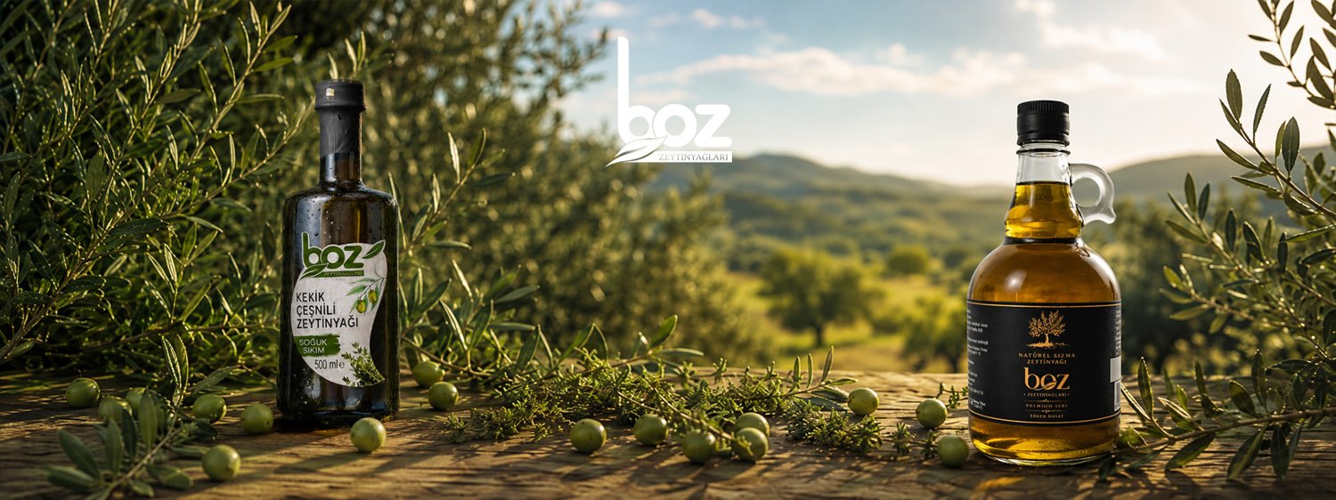 BOZ Zeytinyağları içerik ve görsel üretimi